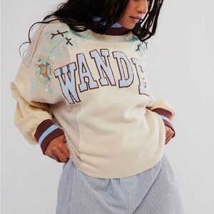 Free People Bali days dreams pullover NWT